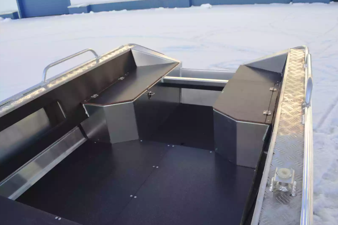 Алюминиевая лодка Wyatboat-370 в Норильске