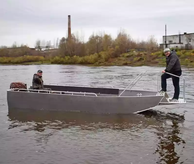 Алюминиевая лодка Wyatboat-600 в Норильске