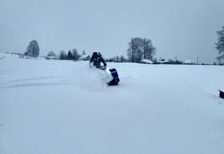 Мотобуксировщик Альбатрос-XLV 9 тележки, 1450 мм в Норильске