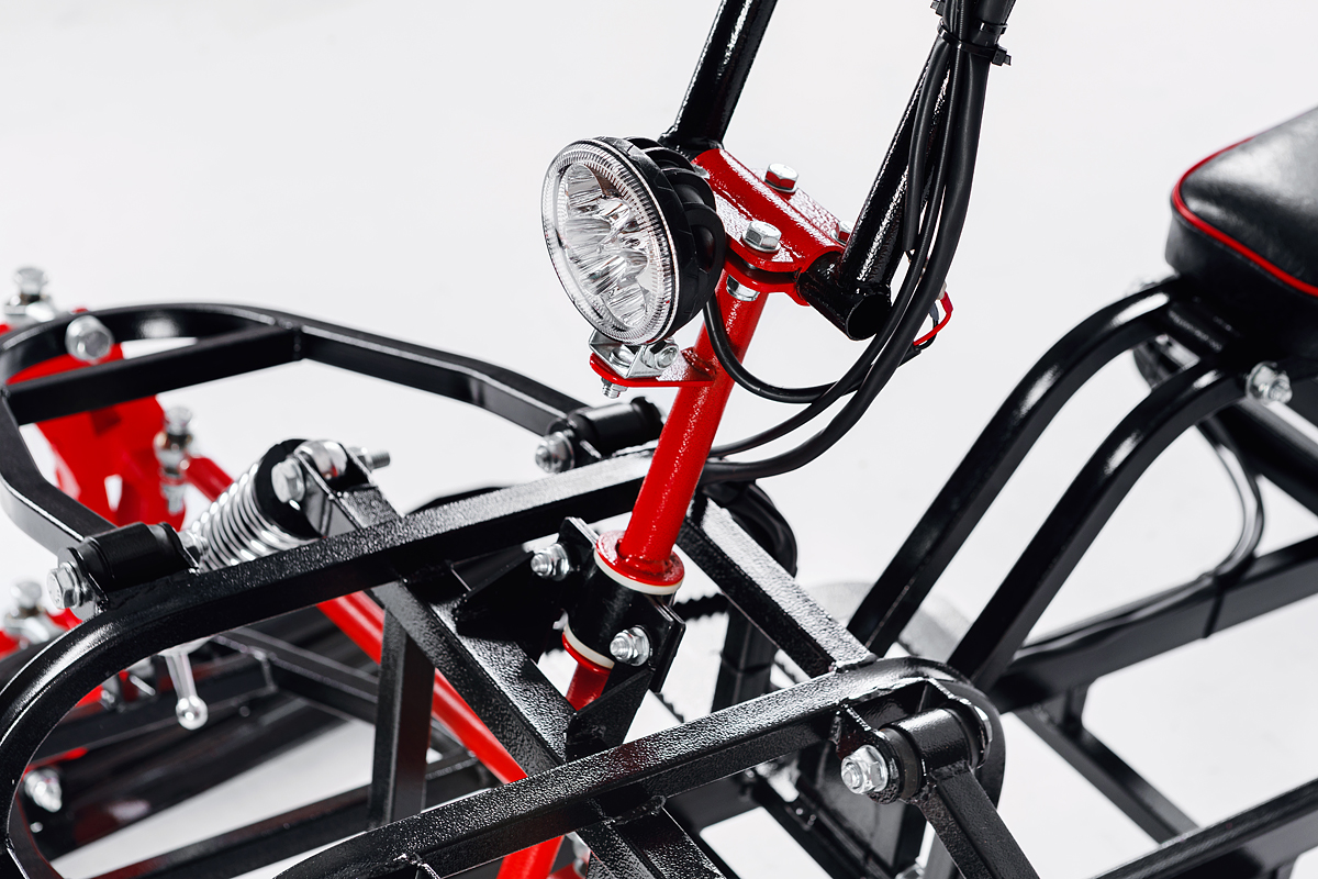 Лыжный модуль IKUDZO TERRAIN с подогревом ручек металлические лыжи в Норильске