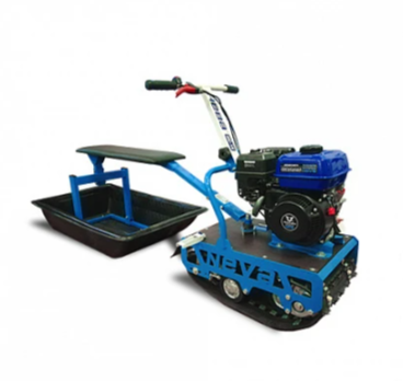 Мотобуксировщик НЕВА МС-1-YA (MX200) с санями и сиденьем в Норильске