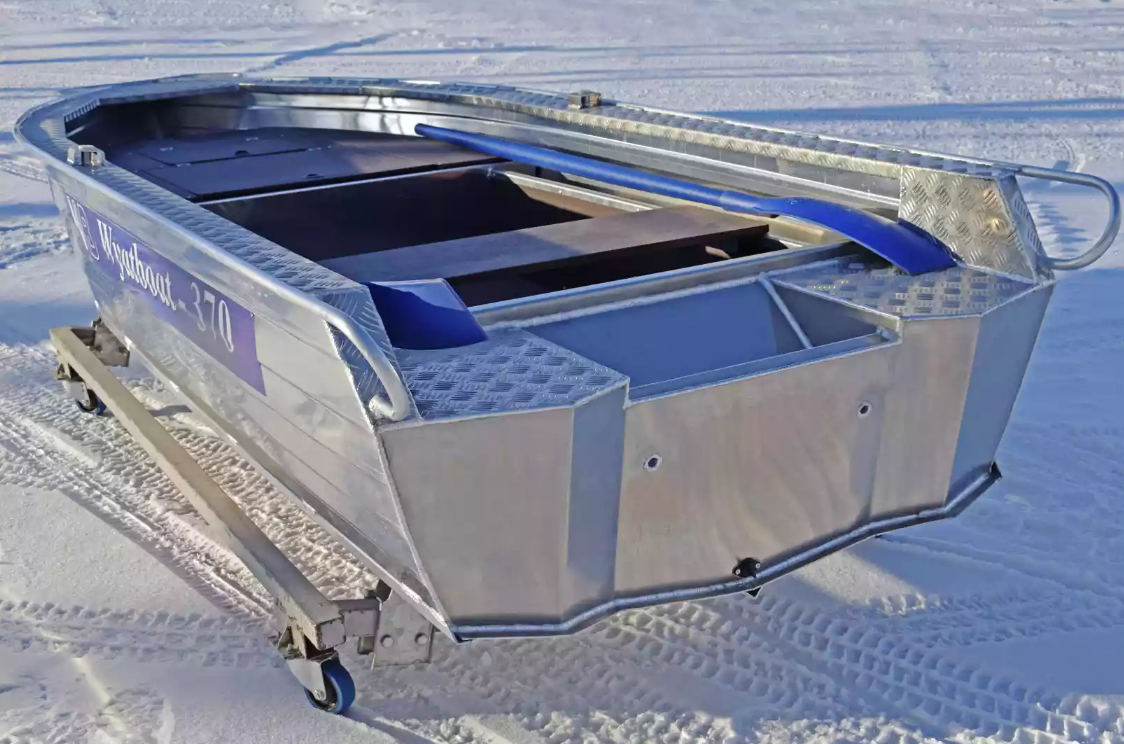 Алюминиевая лодка Wyatboat-370 Р FISH в Норильске