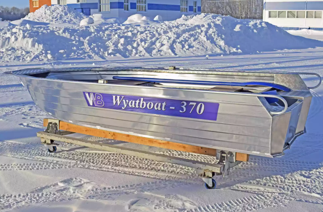 Алюминиевая лодка Wyatboat-370 Р FISH в Норильске