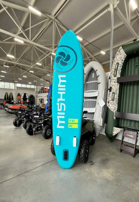 SUP (САП) Доска MISHIMO PRO-MAX Light Teal 11,6’ (355см) в Норильске