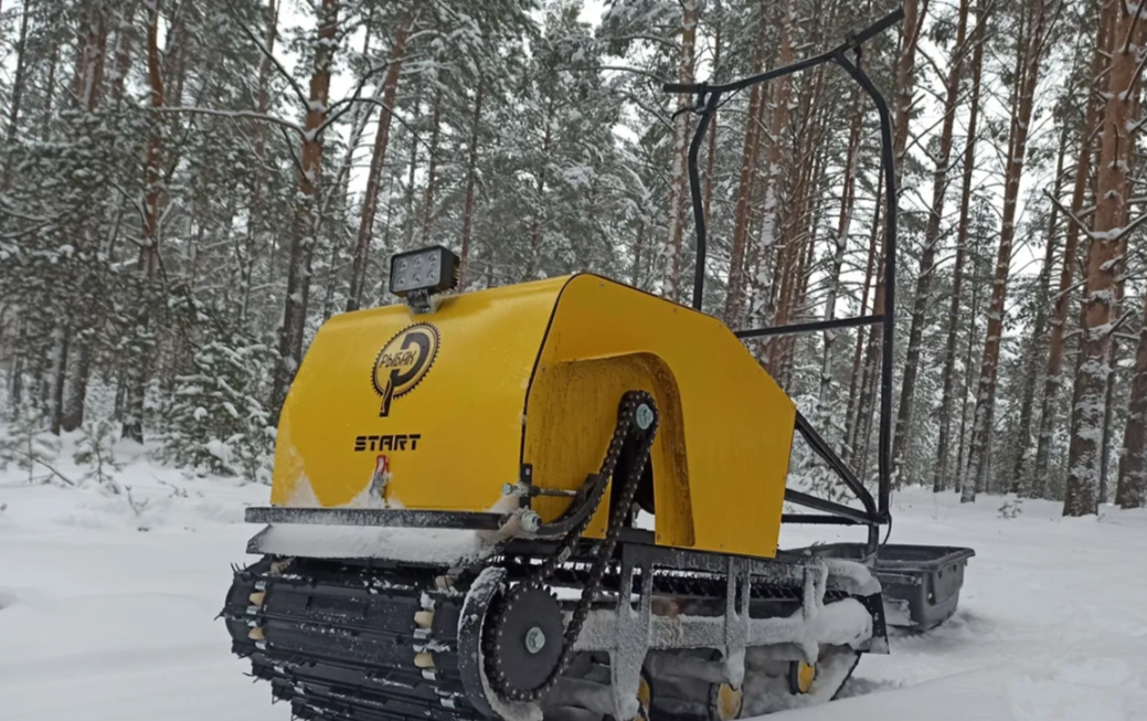 Мотобуксировщик РЫБАК СТАРТ Lifan 15 л.с. (металлический капот) в Норильске