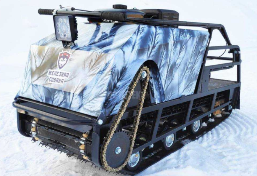 Мотобуксировщик Irondog (Железная собака) M500 20  Камуфляж Охотник в Норильске