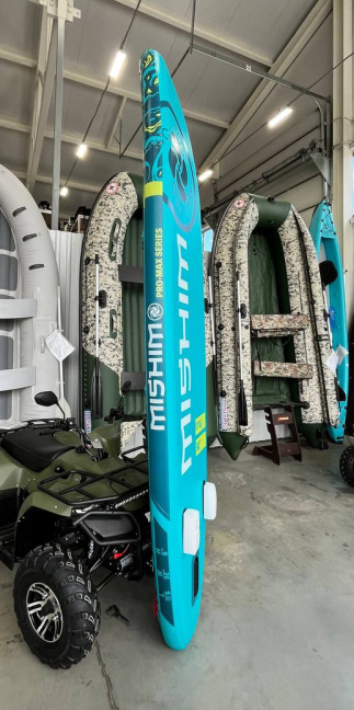 SUP (САП) Доска MISHIMO PRO-MAX Light Teal 11,6’ (355см) в Норильске