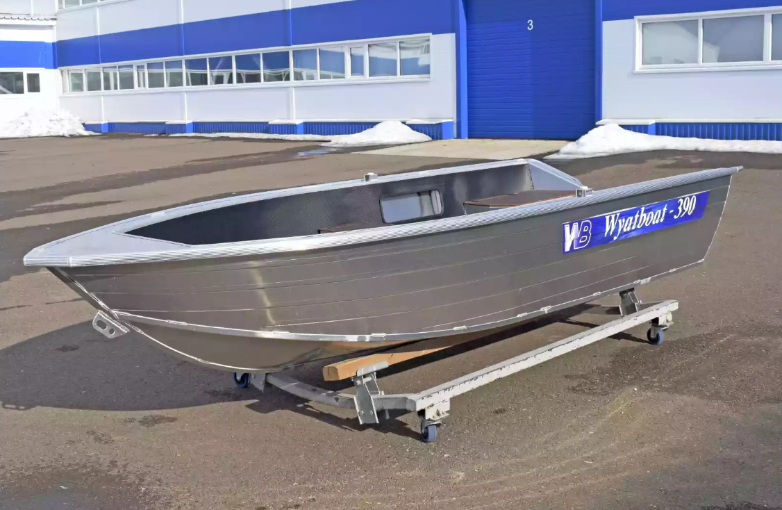 Алюминиевая лодка Wyatboat-390 Р NEW в Норильске