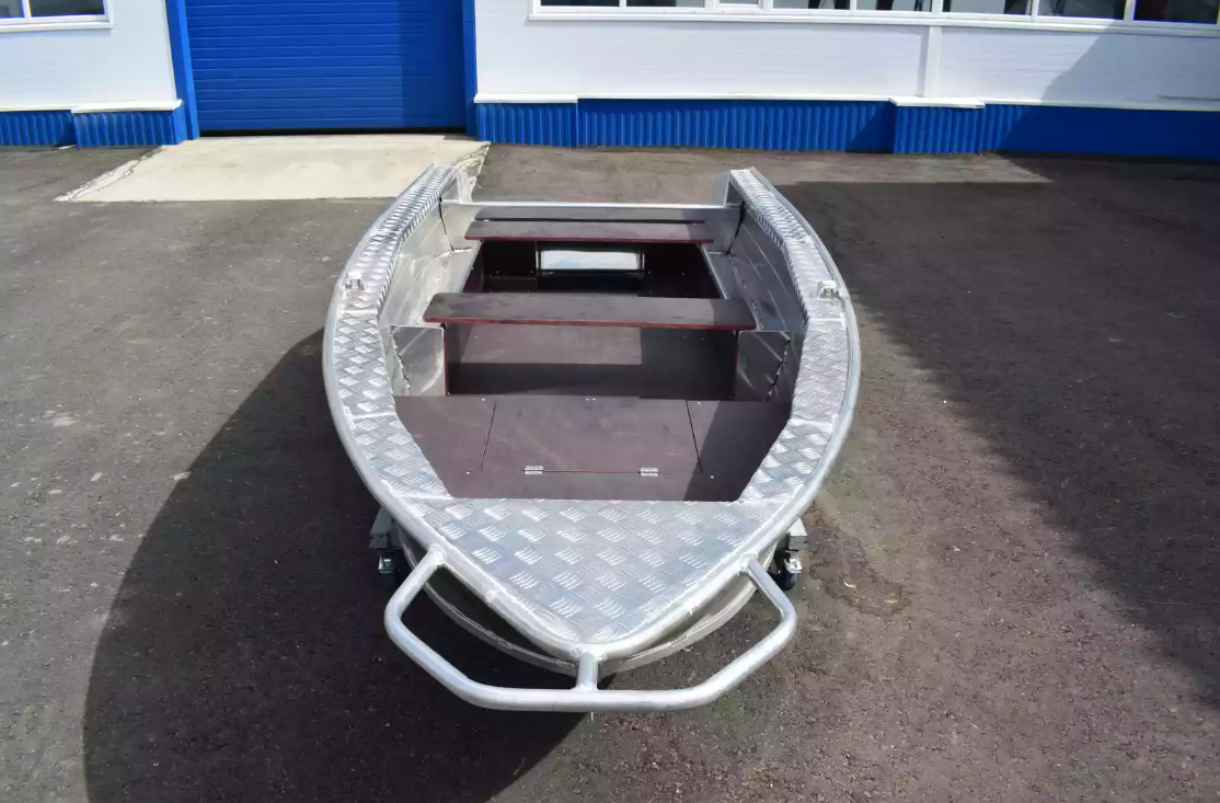 Алюминиевая лодка Wyatboat-390Р Увеличенный борт в Норильске