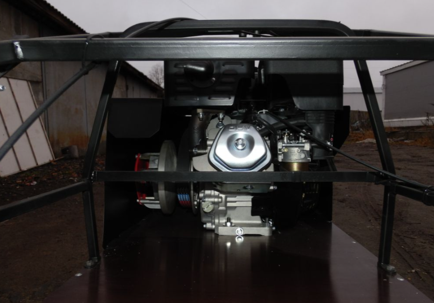 Мотобуксировщик AhtaR Зима 9 л/с с вариатором в Норильске