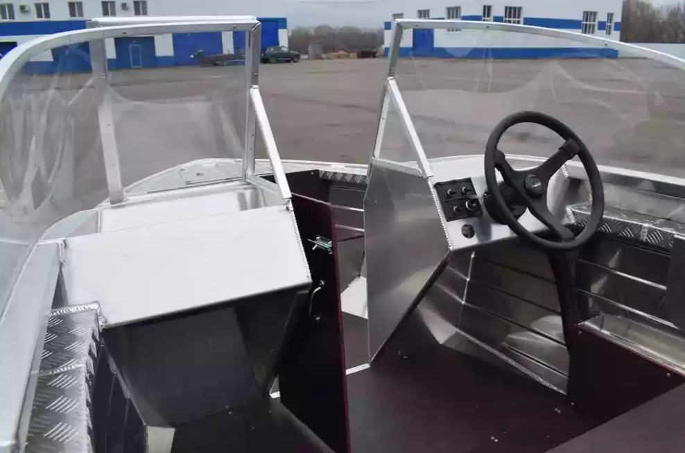 Алюминиевая лодка Wyatboat-390 DCM Увеличенный борт в Норильске