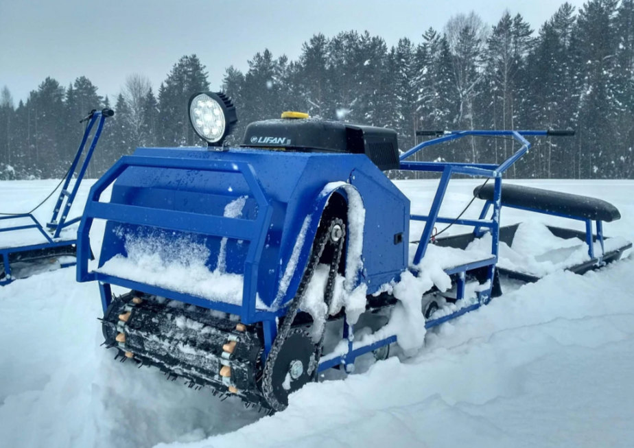Мотобуксировщик Альбатрос-XLV 9 тележки, 1450 мм в Норильске