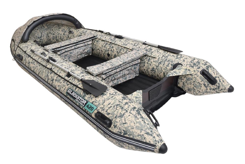 НАДУВНАЯ ЛОДКА GLADIATOR E350PRO в Норильске