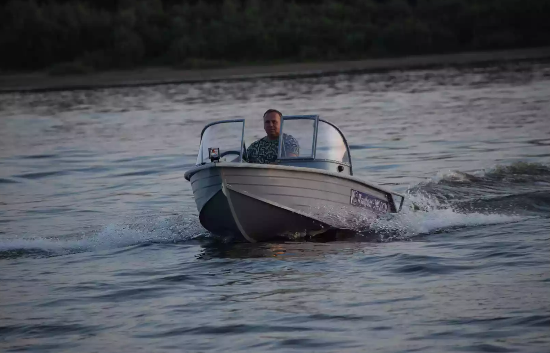 Алюминиевая лодка Wyatboat-390 DCM в Норильске