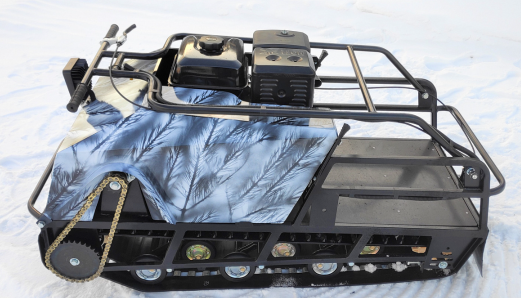 Мотобуксировщик Irondog (Железная собака) M500 20  Камуфляж Охотник в Норильске