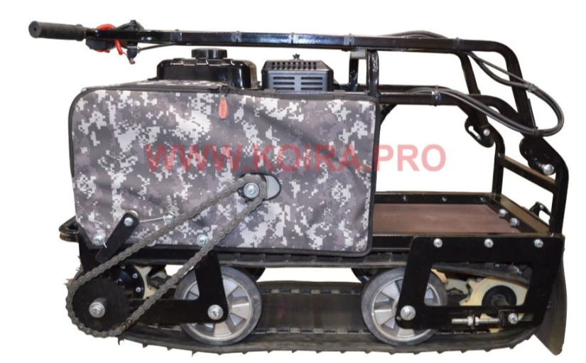 Мини мотобуксировщик КОЙРА "Вжик" (107 см) 7 л/с с ручным стартером в Норильске