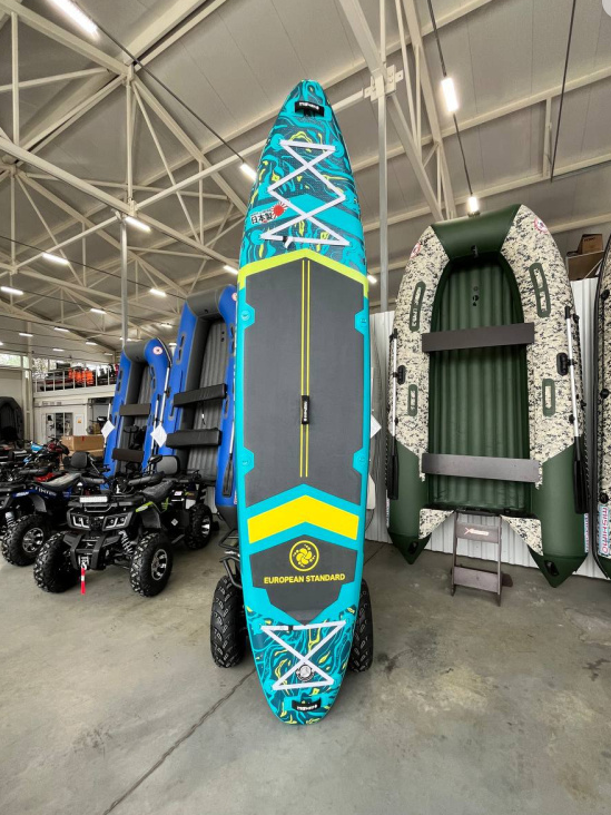 SUP (САП) Доска MISHIMO PRO-MAX Light Teal 11,6’ (355см) в Норильске