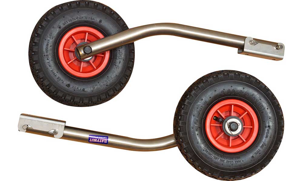 Транцевые колеса модульные удлиненные из нержавеющей стали в Норильске