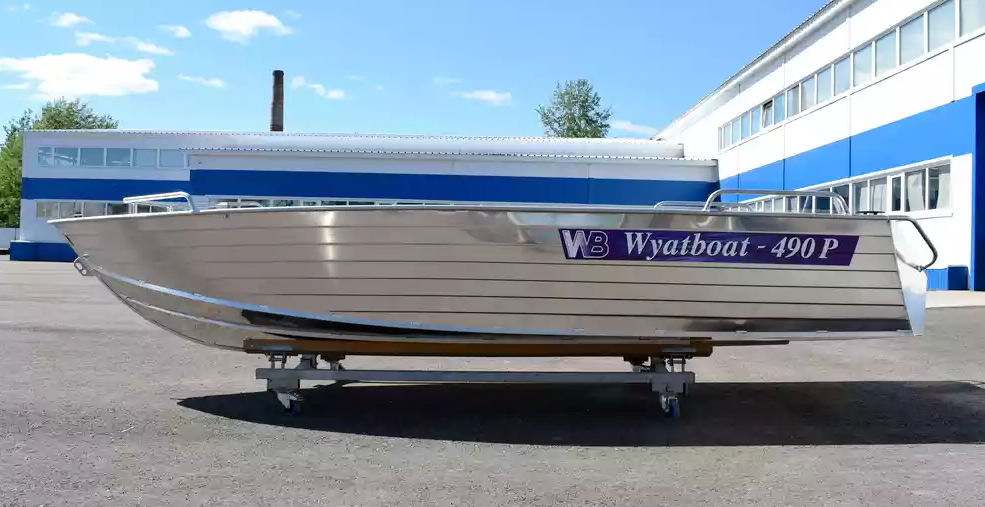Алюминиевая лодка Wyatboat-490 P в Норильске