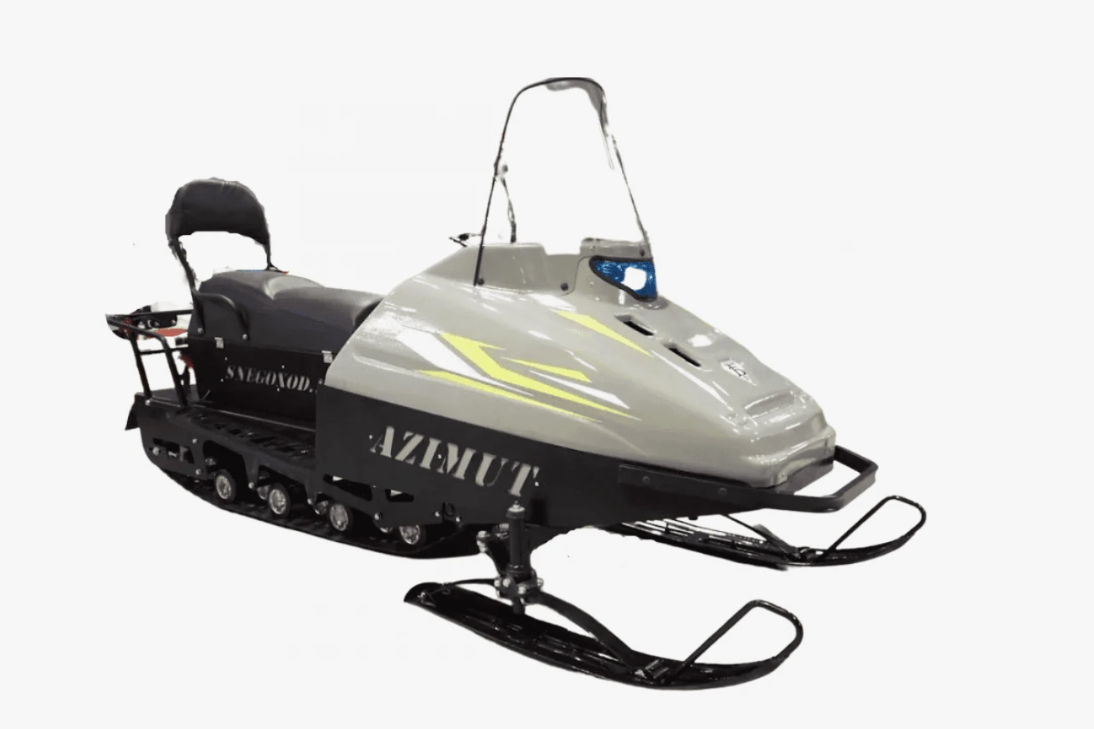 Миниснегоход Бурлак Азимут 24 л.с. , эл.запуск, реверс, тормоз гидравл, капот серый в Норильске