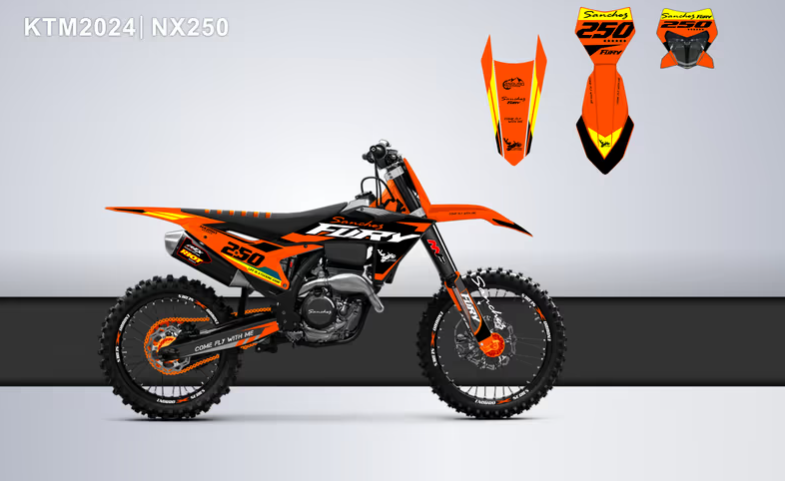 Кроссовый мотоцикл Sanchez Fury NX250 в Норильске