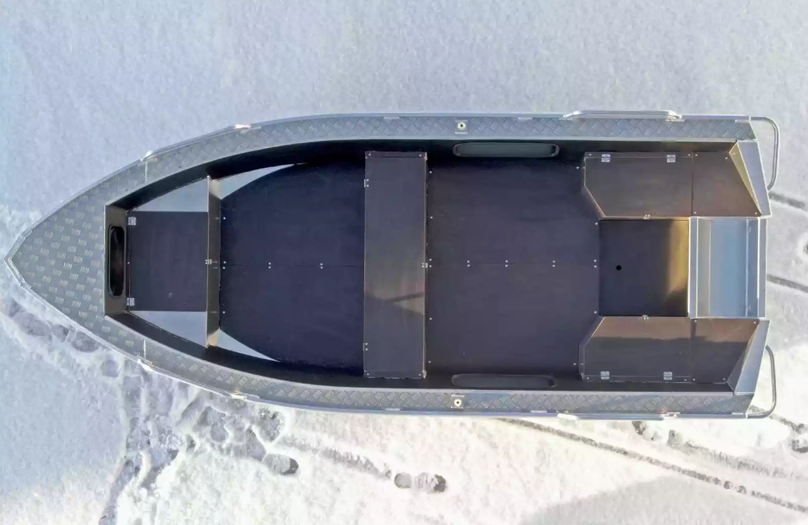 Алюминиевая лодка Wyatboat-370 в Норильске