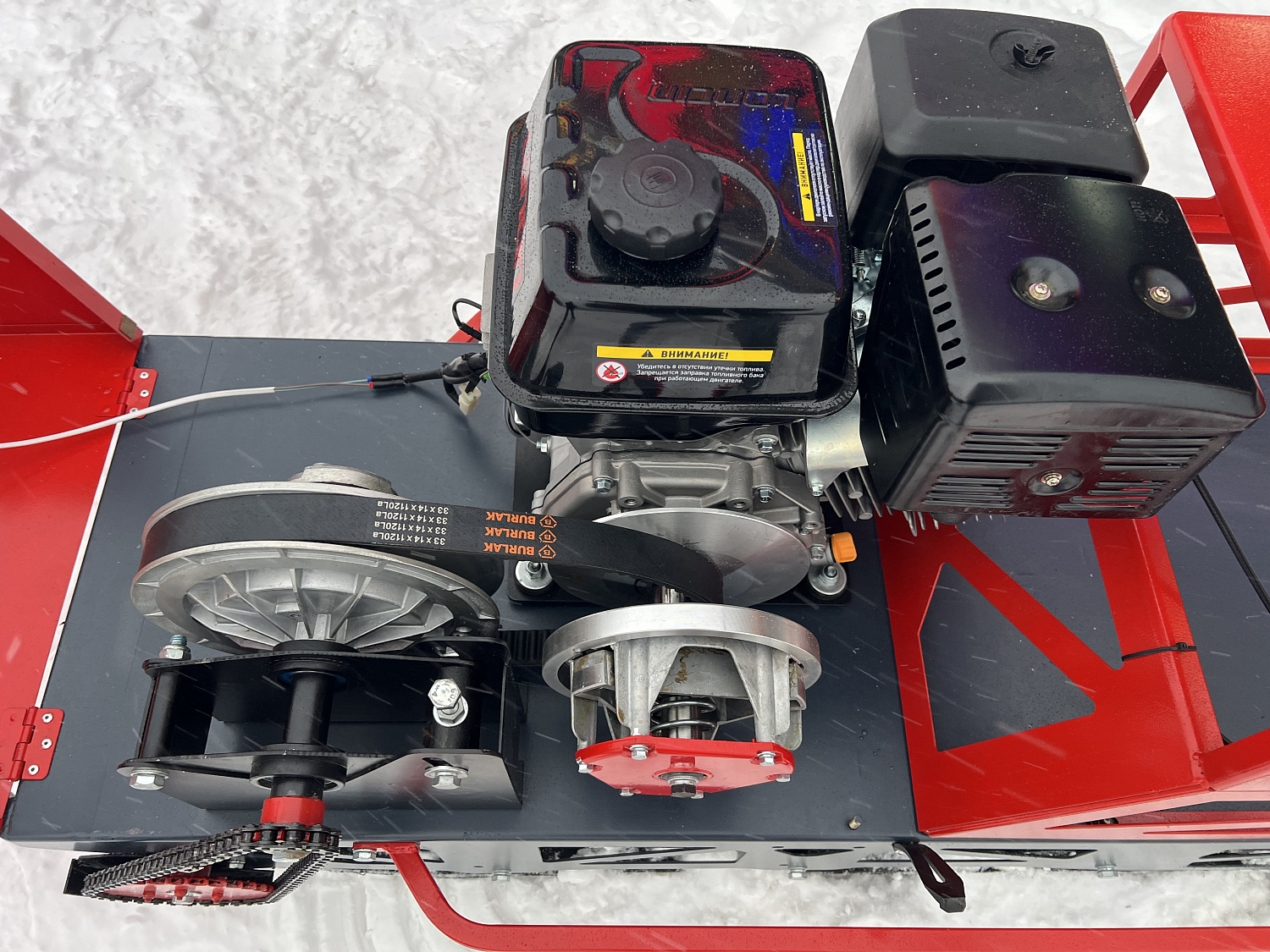 Мотобуксировщик EX-MOTO SNOWDOG S500 15л.с в Норильске