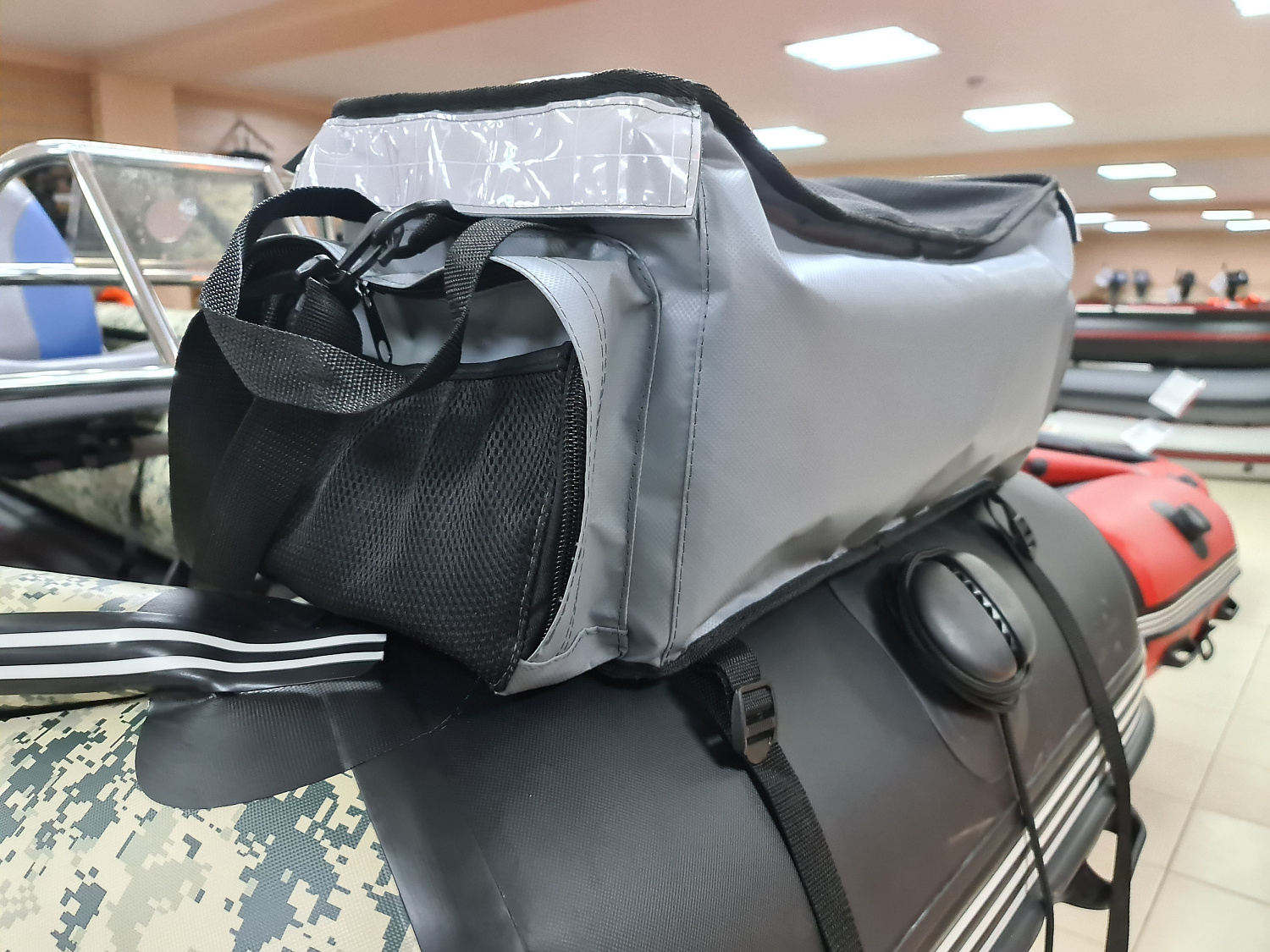 СУМКА ЛЮКС НА БАЛЛОН ДЛЯ ЛОДОК ПВХ 50Х25Х25 СМ в Норильске