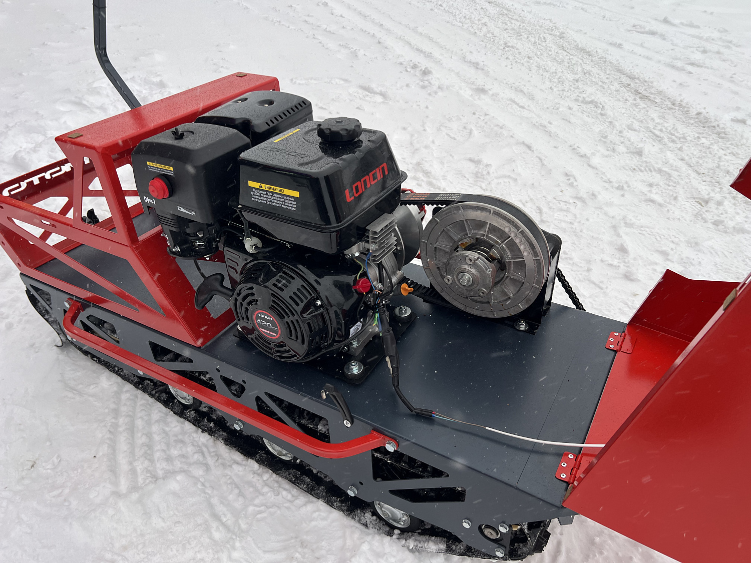 Мотобуксировщик EX-MOTO SNOWDOG S500 15л.с в Норильске