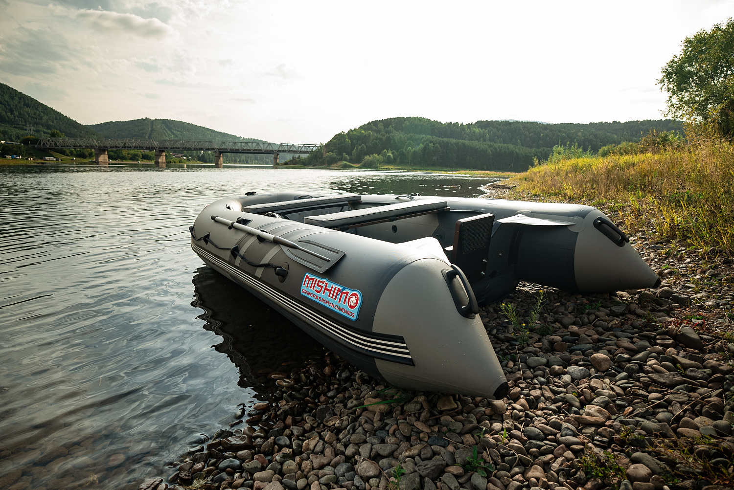 Лодка MISHIMO RIVER JET 390 под водомет в Норильске