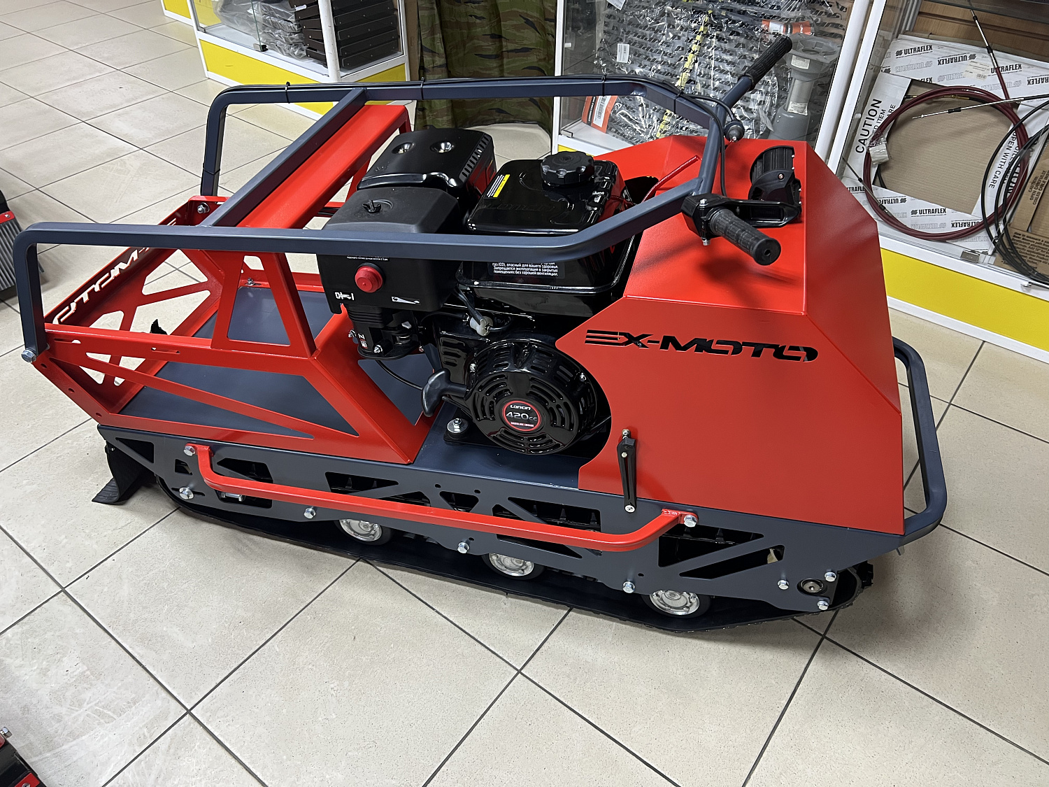 Мотобуксировщик EX-MOTO SNOWDOG S500 15л.с в Норильске