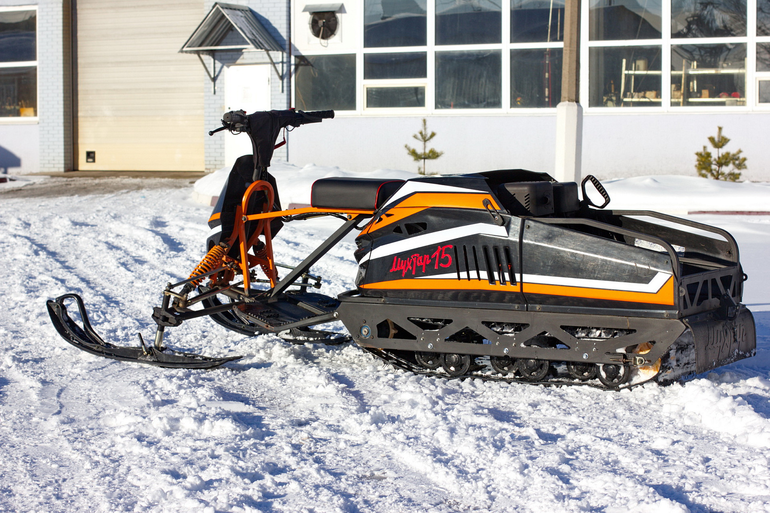 Мотобуксировщик IRBIS Мухтар 15 с лыжным модулем в комплекте в Норильске