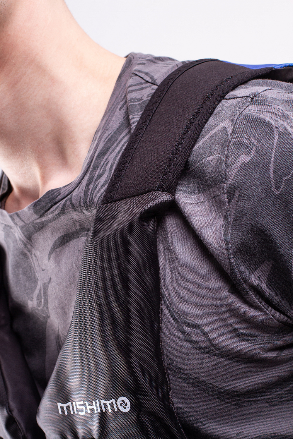 Жилет спасательный MISHIMO PRO Премиум качества Черно-синий в Норильске