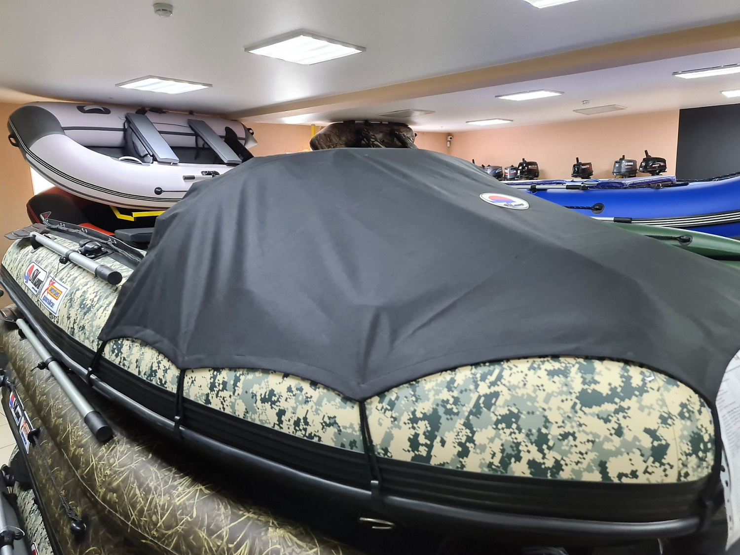 КОМПЛЕКТ НОСОВОГО ТЕНТА К ЛОДКЕ SMARINE AIR MAX 360 ЧЕРНЫЙ в Норильске