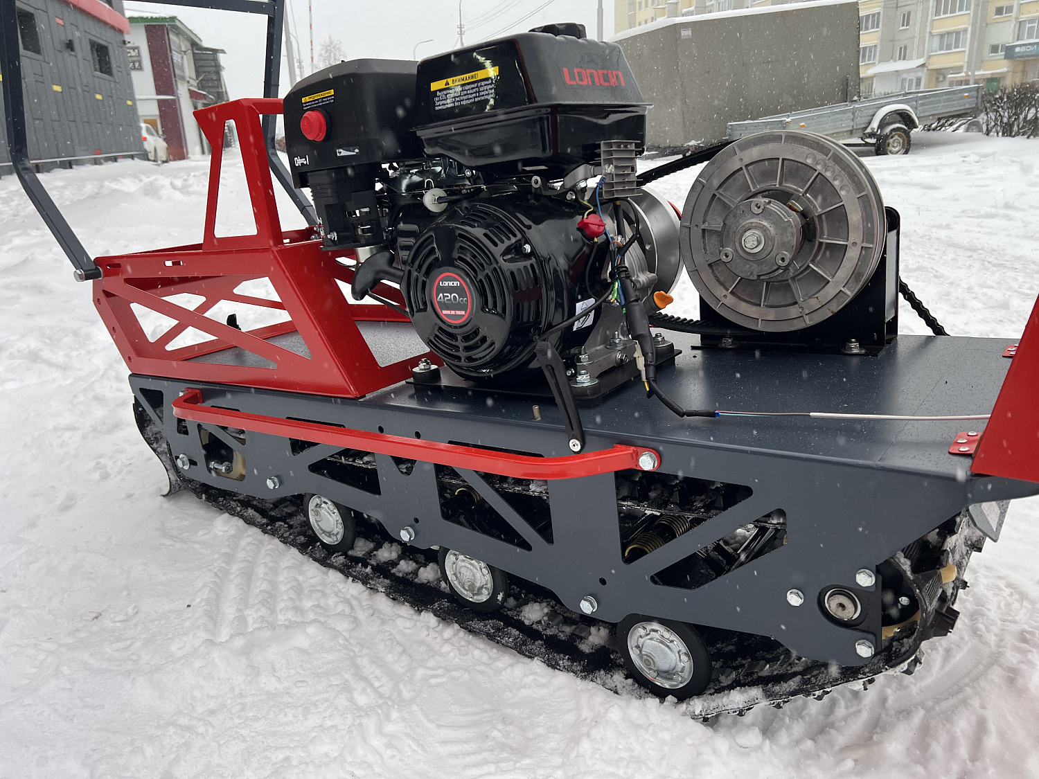 Мотобуксировщик EX-MOTO SNOWDOG S500 15л.с в Норильске