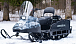 Миниснегоход Бурлак Егерь Экспедитор 15 л.с. , реверс, тормоз, капот белый в Норильске