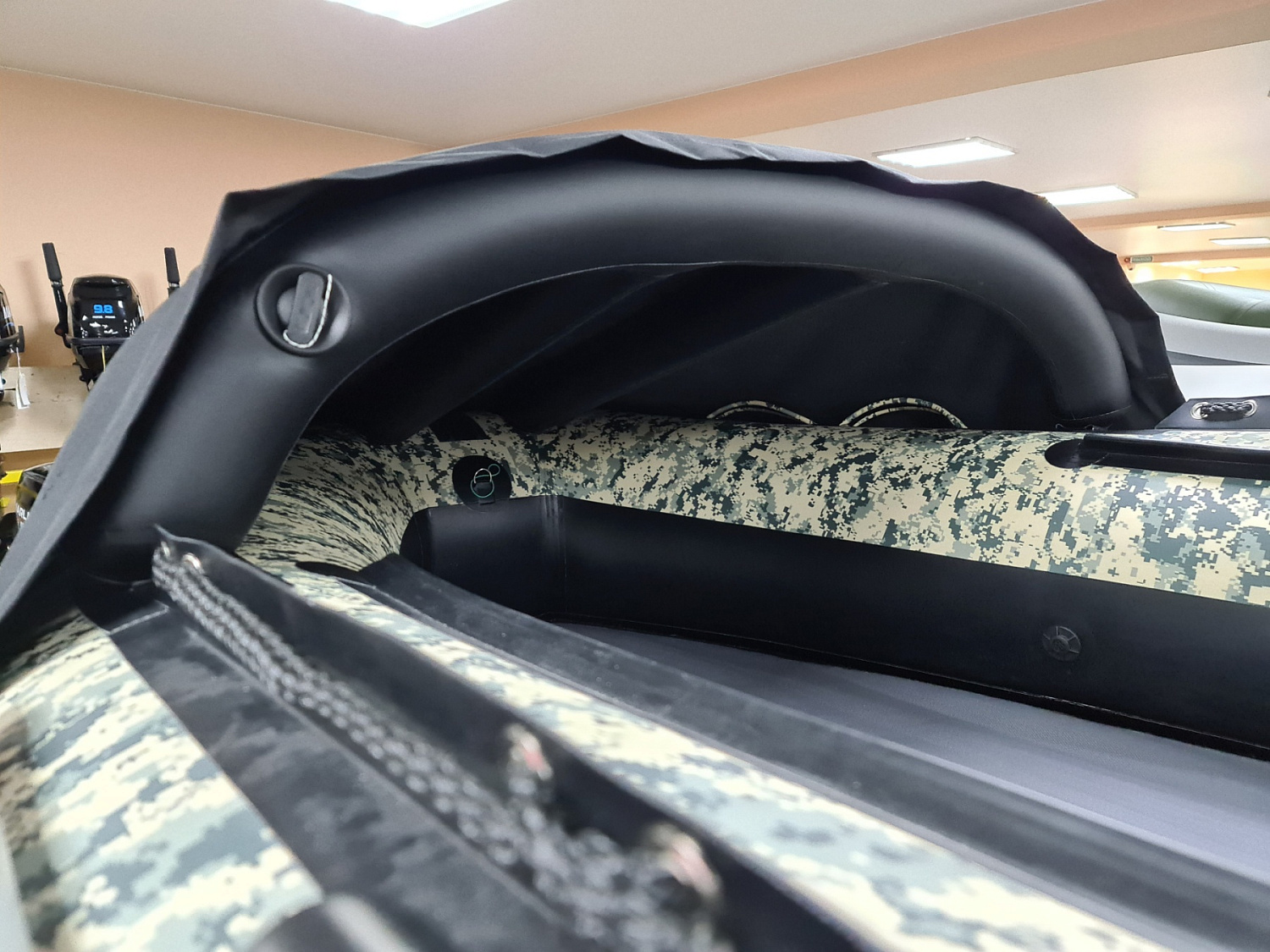 КОМПЛЕКТ НОСОВОГО ТЕНТА К ЛОДКЕ SMARINE AIR MAX 360 ЧЕРНЫЙ в Норильске