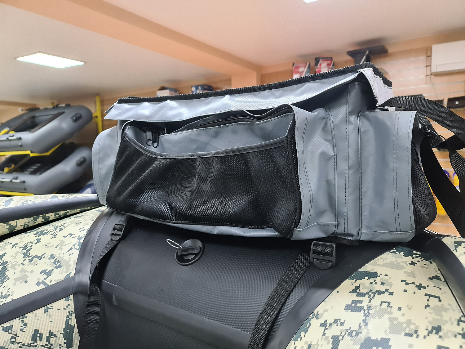 СУМКА ЛЮКС НА БАЛЛОН ДЛЯ ЛОДОК ПВХ 50Х25Х25 СМ в Норильске