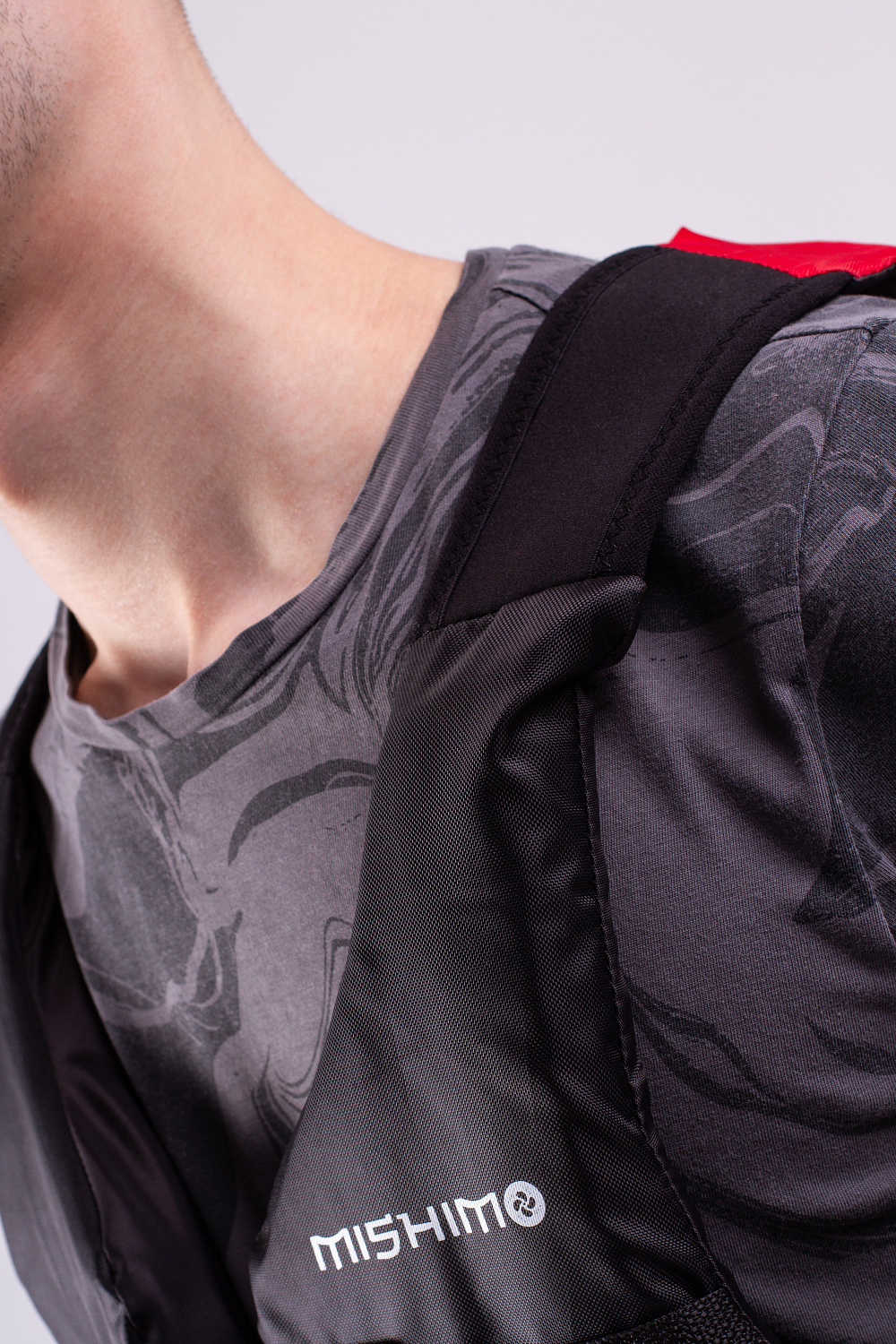 Жилет спасательный MISHIMO PRO Премиум качества Черно-красный в Норильске